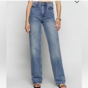 Reformation Teigen High Cigarette Jean